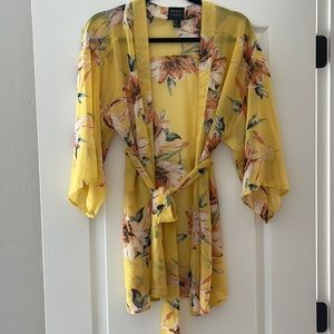 F21 robe/swim cover up